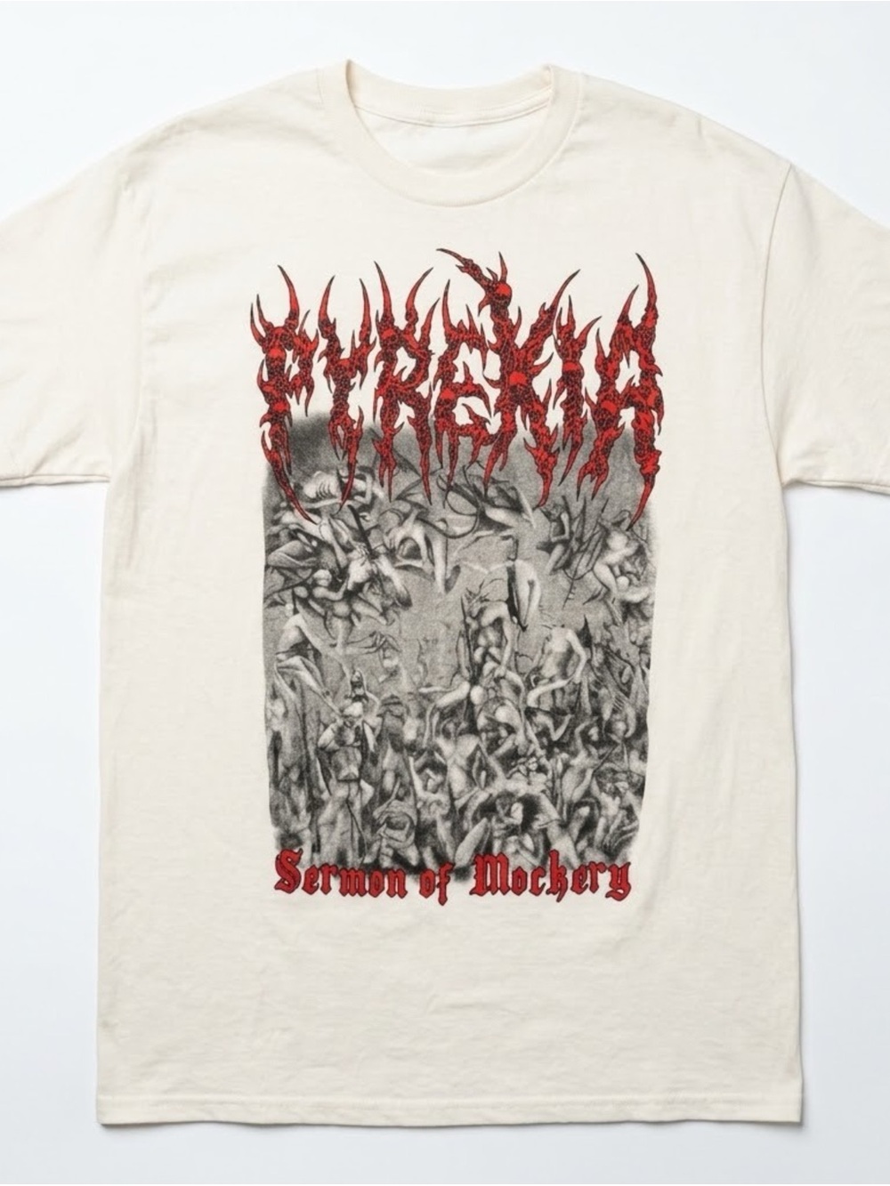 Sermon of Mockery Graphic T-Shirt Natural Gildan Unisex